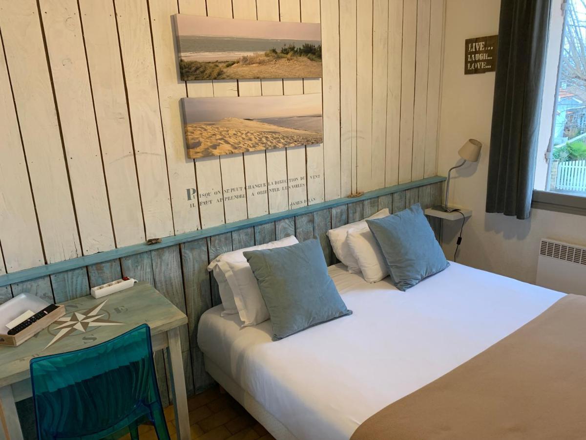 Logis Hotels - Hotel Et Restaurant L'Oceana Lanton Dış mekan fotoğraf